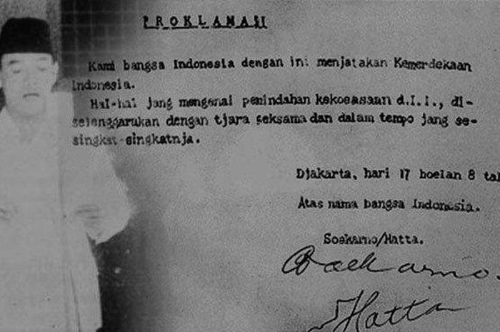 Apa Saja Tiga Perubahan Redaksi Teks Proklamasi Kemerdekaan Indonesia? - Semua Halaman - Intisari