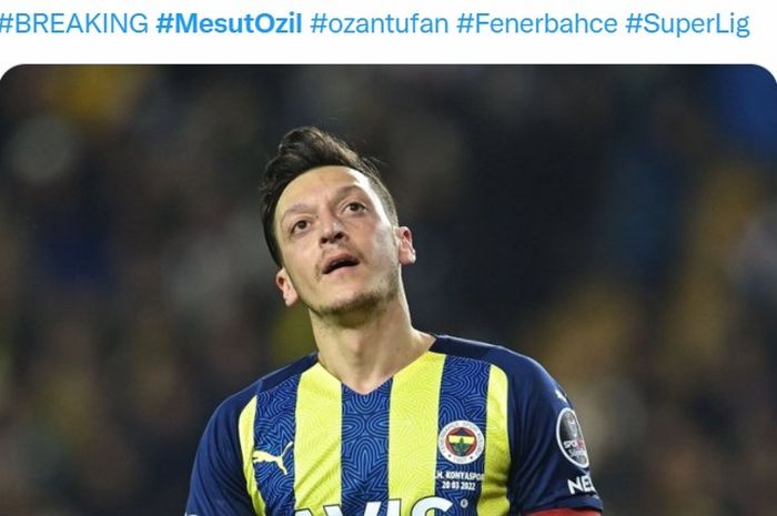 Setelah didepak dari skuad utama Fenerbahce, Mesut Ozil Akhirnya memberikan respon.