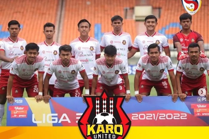 Karo United berhasil menjadi juara Liga 3 2021-2022