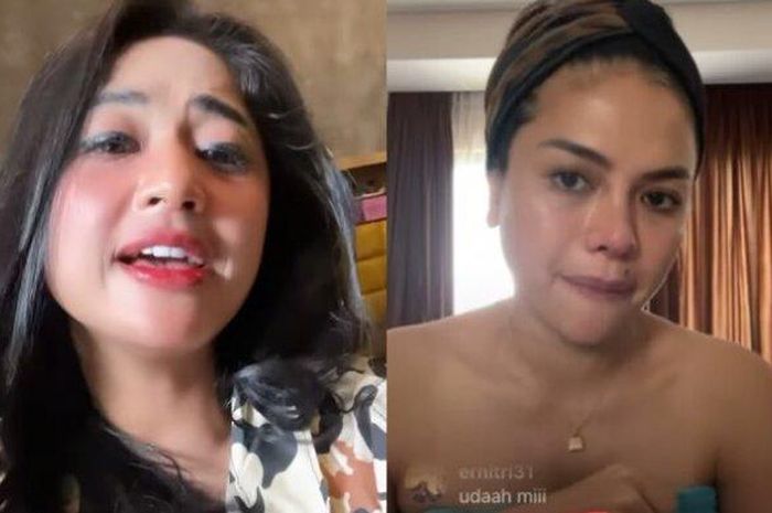Dewi Perssik dan Nikita Mirzani