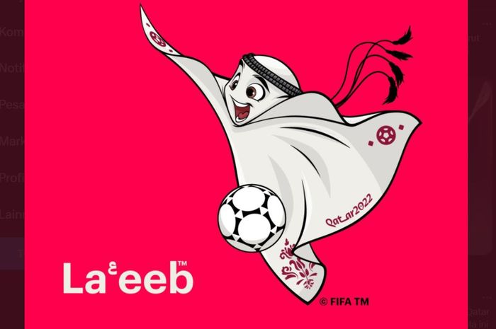 La'eeb, maskot Piala Dunia 2022.