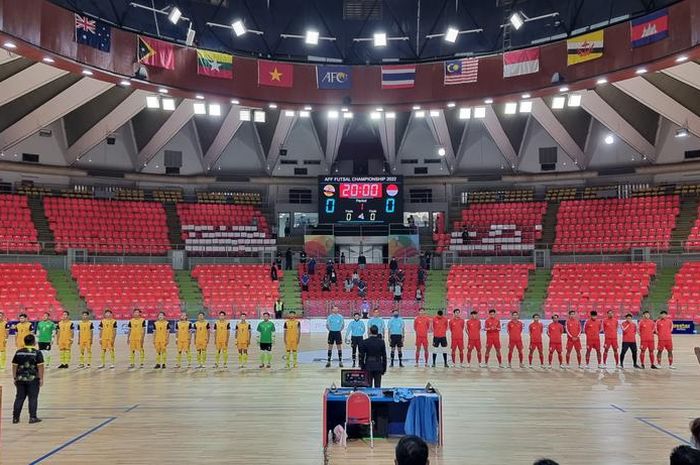 Timnas Futsal Indonesia menjalani laga perdana di Piala AFF Futsal 2022 menghadapi Brunei, Minggu (3/4/2022) sore WIB.