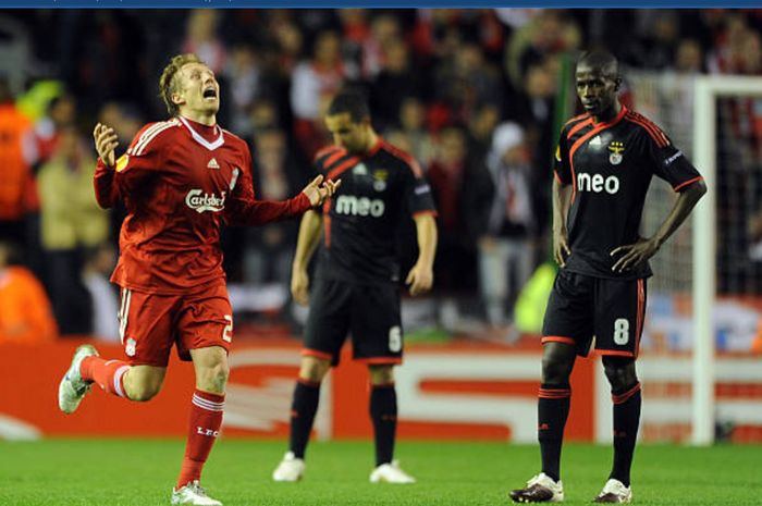Liverpool dan Benfica terakhir terlibat bentrok di Liga Europa edisi 2009-2010.