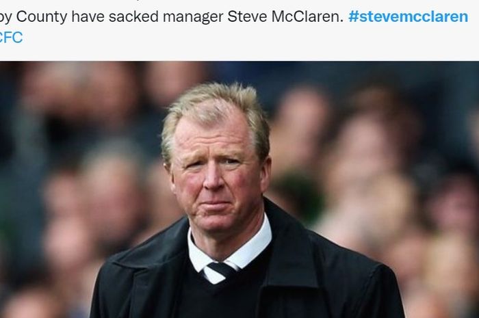 Eks Pelatih Timnas Inggris, Steve McClaren.