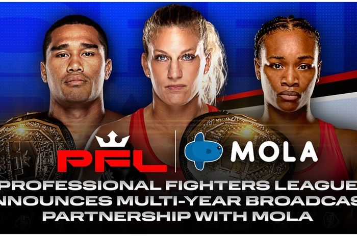 Mola TV kini akan menayangkan kompetisi MMA, PFL, dari musim reguler, play-off, sampai World Championship.