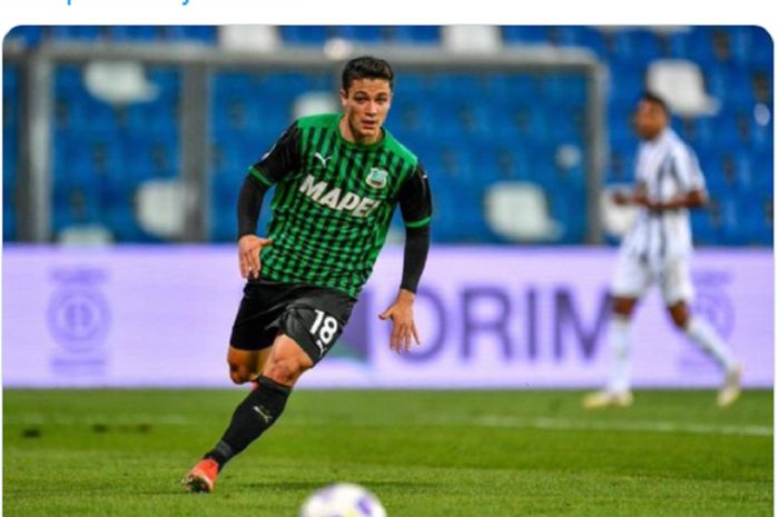 Bintang muda Sassuolo, Giacomo Raspadori.