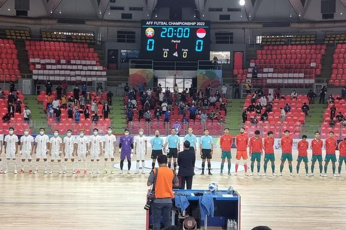 Indonesia menghadapi Myanmar di babak semifinal Piala AFF Futsal 2022
