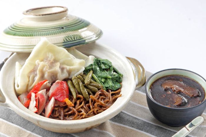 Hidangan wonton mee