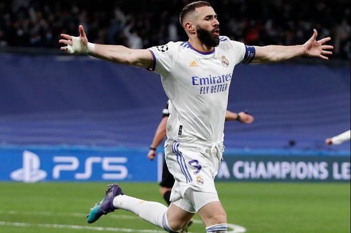 Update daftar top skor Liga Champions: Mo Salah gagal dekati Karim Benzema.