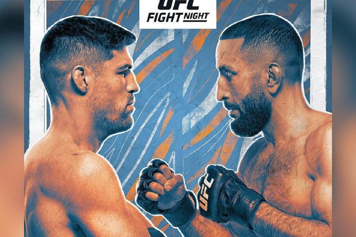 Poster UFC Vegas 51, Vicente Luque vs Belal Muhammad.
