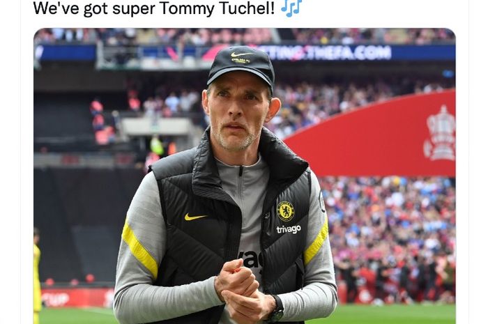 Pelatih Chelsea, Thomas Tuchel.