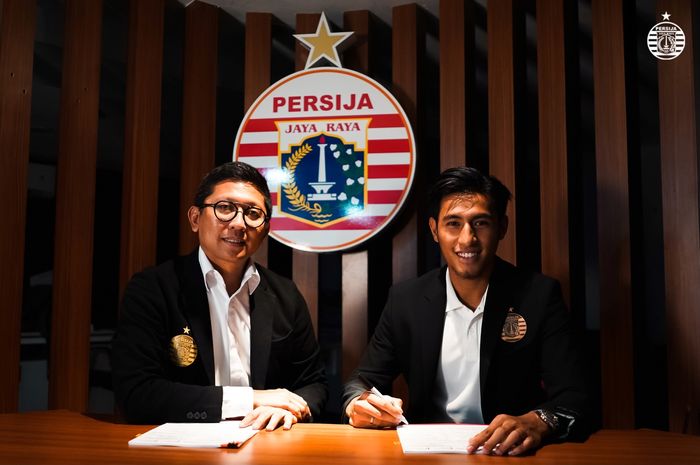 Gelandang baru Persija Jakarta, Hanif Sjahbandi.