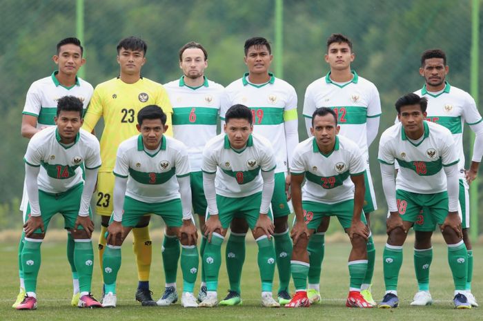 Skuad Timnas U-23 Indonesia.