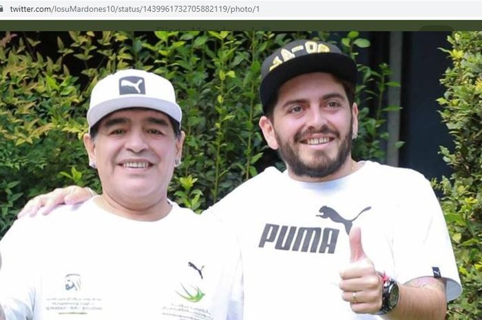 Diego Maradona dan Diego Maradona Jr