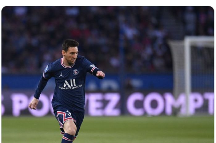 Megabintang Paris Saint-Germain, Lionel Messi.