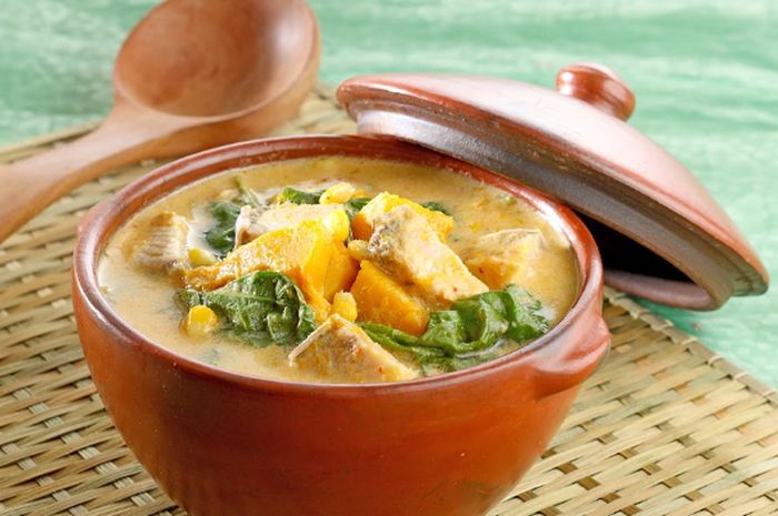 Sajian gulai labu parang