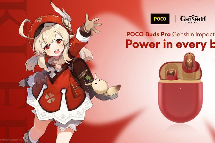 POCO Buds Pro dengan Desain Karakter Dampak Klee Genshin telah dirilis