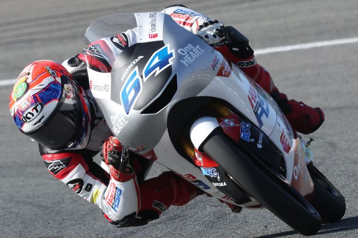 Mario Aji start dari belakang pada balapan Moto3 Spanyol 2022 tetapi mampu finis di posisi ke-17.