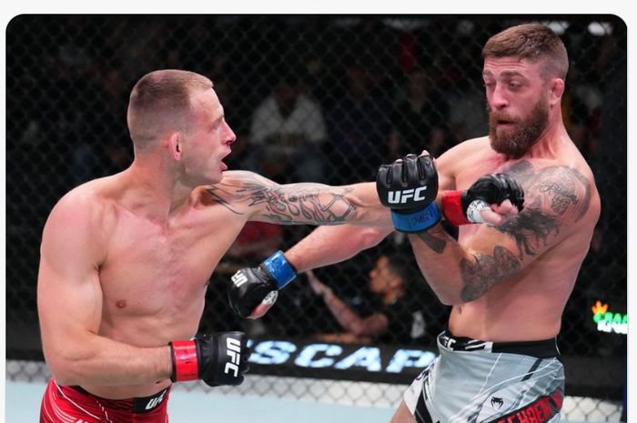 Pertarungan Krzysztof Jotko dengan Gerald Meerschaert di UFC Vegas 53, Minggu (1/5/2022) WIB.