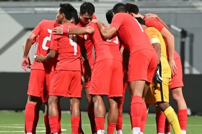 Skuad Timnas U-23 Singapura di SEA Games 2021. 