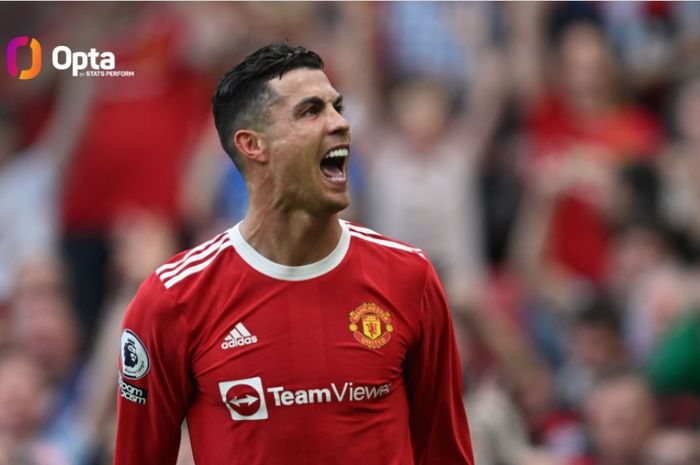 Manchester United belum pernah memenangkan satu pun pertandingan di Liga Inggris 2021-2022 ketika Cristiano Ronaldo tidak bermain.