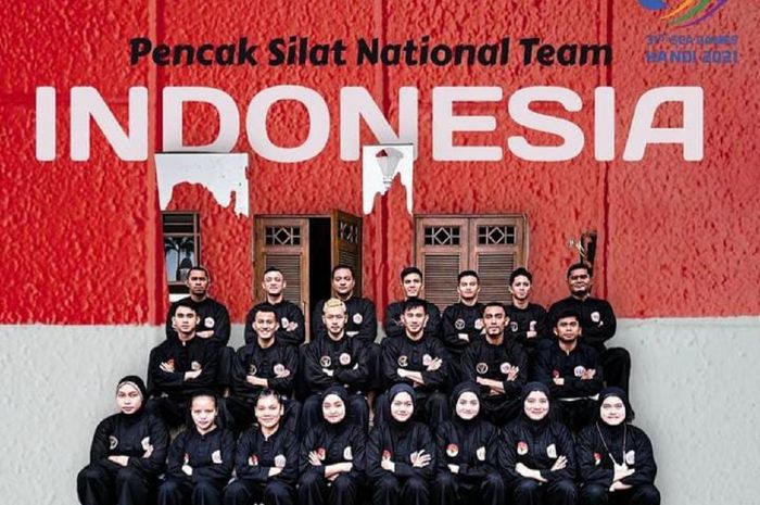 Tim pencak silat Indonesia pada SEA Games 2021, Vietnam.