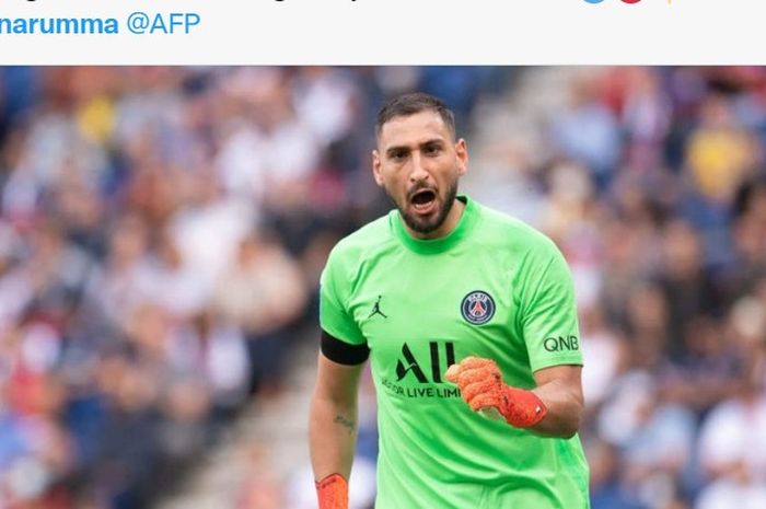 Kiper PSG, Gianluigi Donnarumma.