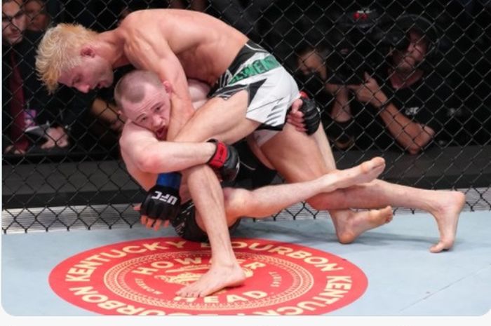 Duel Allan Nascimento dengan Jake Hadley di UFC Vegas 54, Minggu (15/5/2022) WIB.