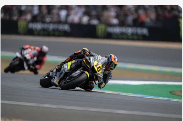 Aksi Valentino Rossi, Luca Marini, mengusulkan ada perubahan peraturan di MotoGP terkait berat badan pembalap.