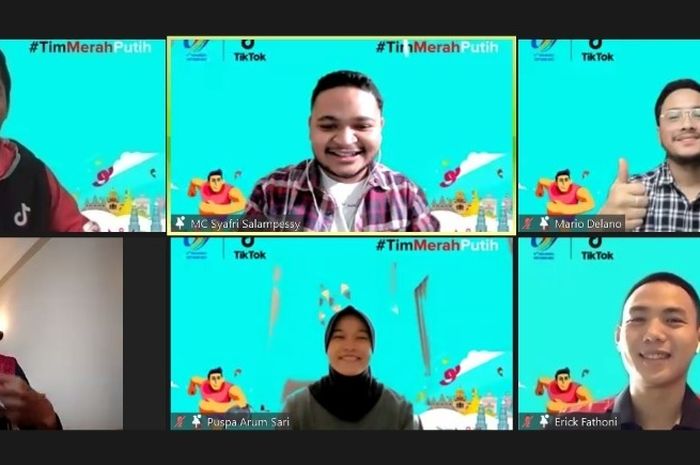 Media briefing TikTok bersama Atlet Indonesia yang berlaga pada SEA Games 2021