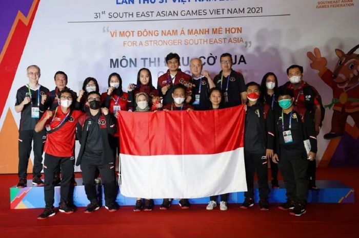 Tim catur Indonesia di ajang SEA Games 2021