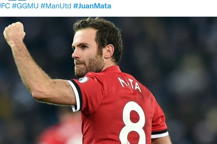 Gelandang Manchester United, Juan Mata.