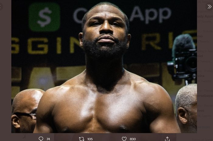 Pensiunan petinju, Floyd Mayweather siap bantu Francis Ngannou