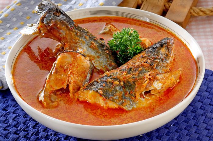 Sajian gulai ikan patin