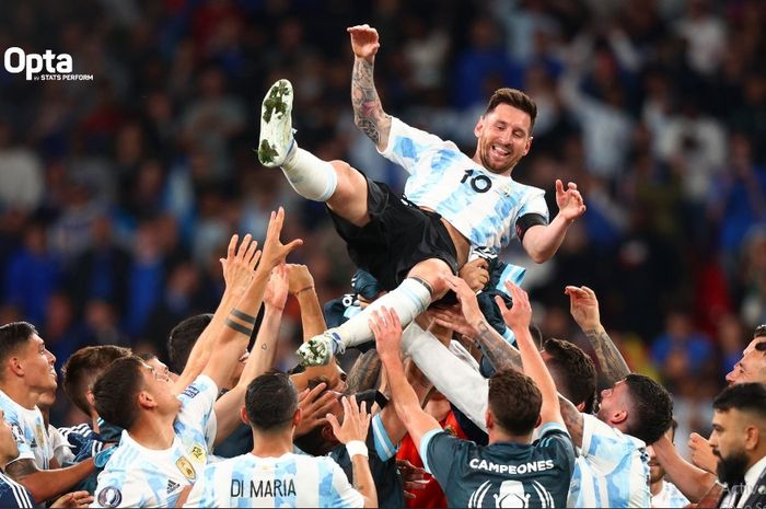 Megabintang Paris Saint-Germain, Lionel Messi, menyebut Finalissima 2022 sebagai momen yang indah usai membawa timnas Argentina menghancurkan timnas Italia.