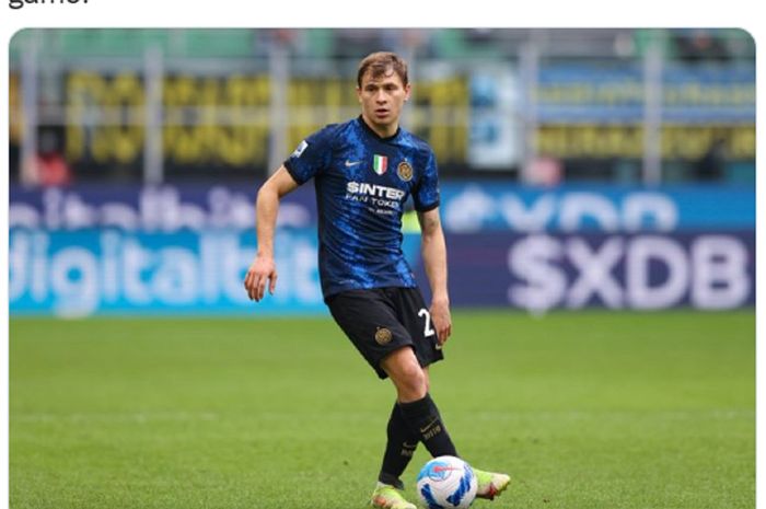 Gelandang Inter Milan, Nicolo Barella.