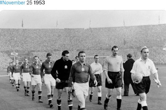 Pada suatu masa, Inggris pernah bertekuk lutut dihadapan Hungaria dalam sebuah laga yang dilabeli sebagai Match of the Century.