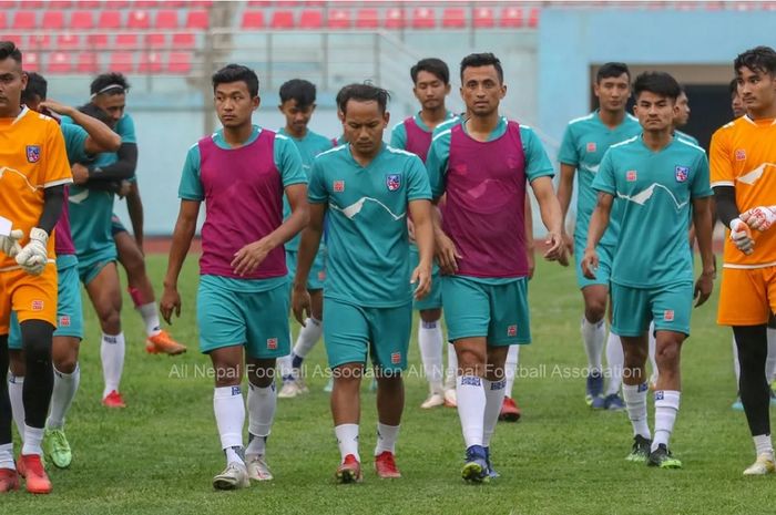 Timnas Nepal menjalani pemusatan latihan di Doha, Qatar, untuk menantang Yordani, Kuwait, dan Indonesia di Kualifikasi Piala Asia 2023.