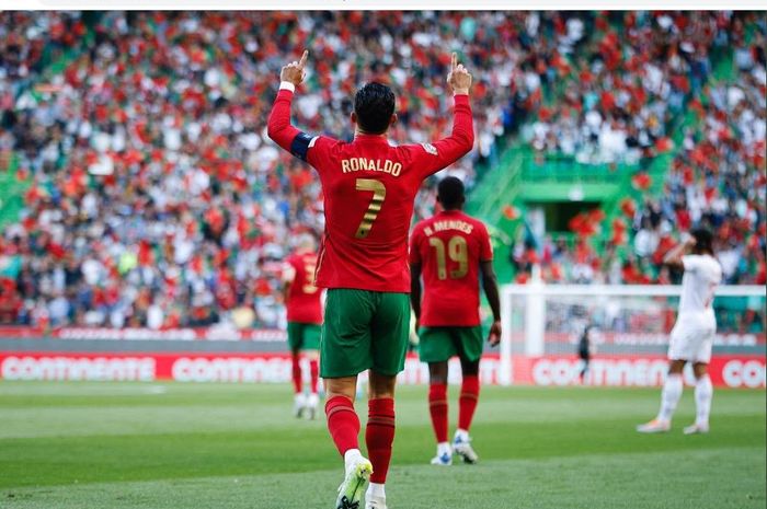 Megabintang timnas Portugal, Cristiano Ronaldo