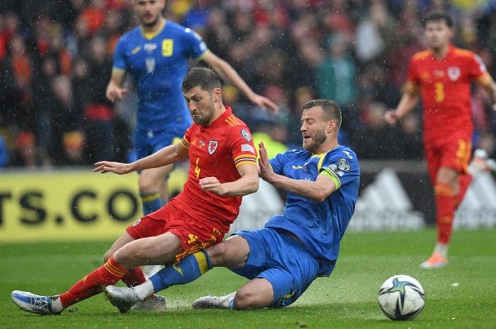 Timnas Wales bertemu dengan timnas Ukraina dalam babak final play-off zona Eropa di Cardiff City Stadium, Minggu (5/6/2022).