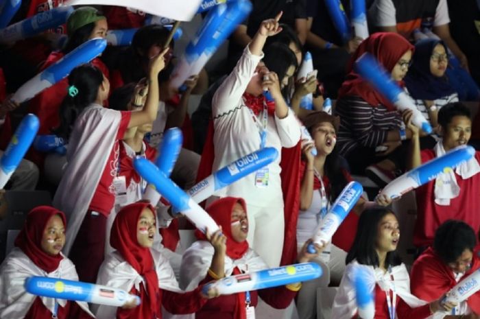 Fans Merah-Putih di Istora Senayan, Jakarta, selalu ditakuti pemain lawan tiap kali bertemu Indonesia.