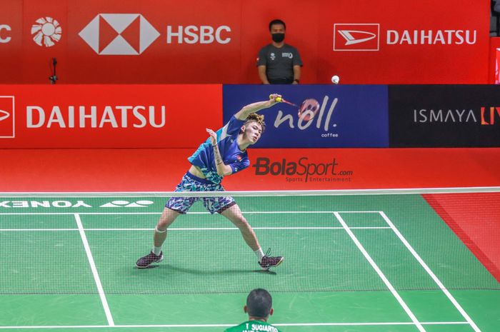 Atlet tunggal putra Hong Kong, Lee Cheuk Yiu, gagal menjuarai Thailand Open 2023