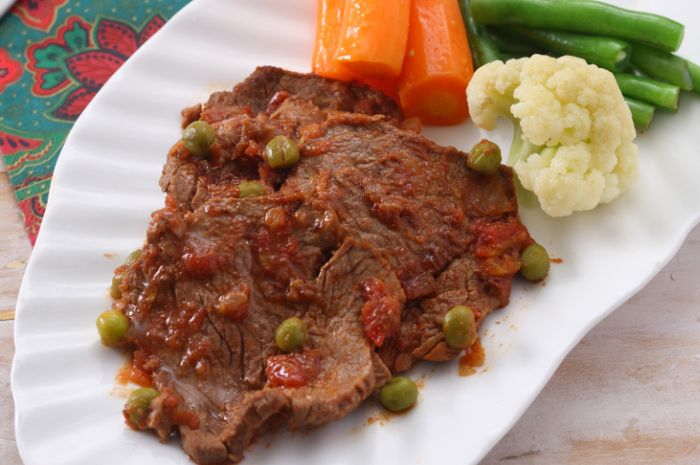 Foto bistik daging sapi