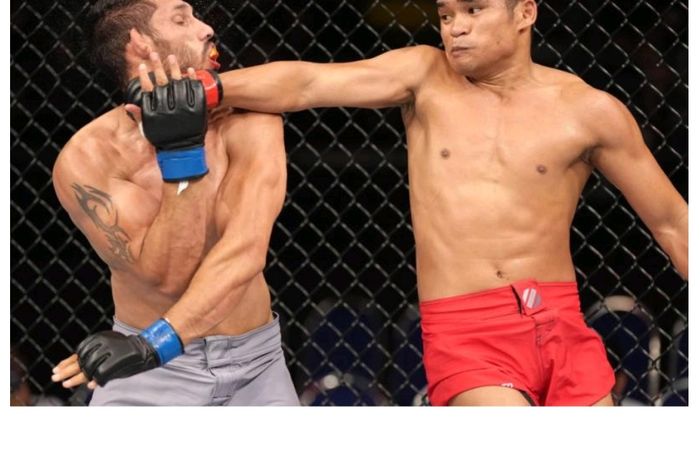 Petarung asal Indonesia, Jeka Seragih, bertanding di UFC