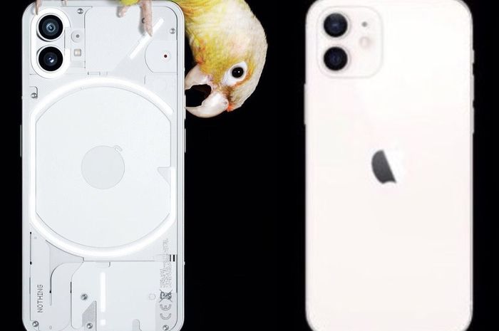 Perbandingan Nothing Phone 1 dan iPhone 12