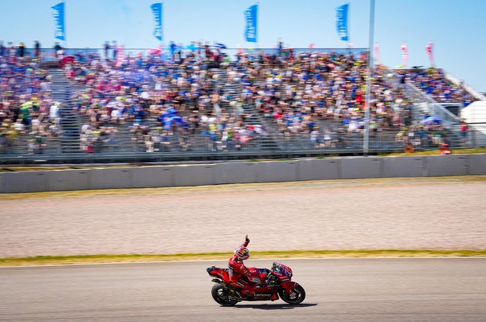 Pembalap Ducati Lenovo, Jack Miller pada MotoGP Jerman 2022