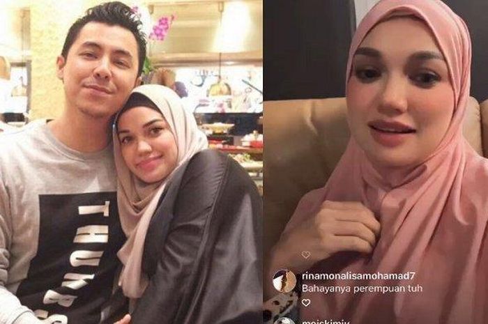 Puteri Sarah bereaksi saat selingkuhan suaminya nimbrung ke live IG