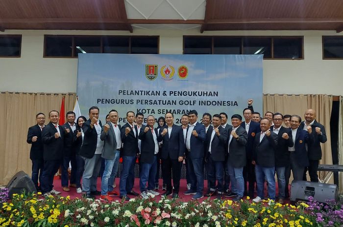 Pengurus Cabang Persatuan Golf Indonesia (PGI) Kota Semarang periode 2022-2026 