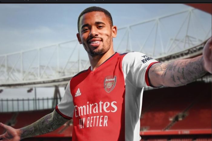 Penyerang baru Arsenal, Gabriel Jesus.