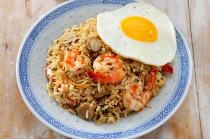 Resep nasi goreng ala Thai untuk sarapan enak.